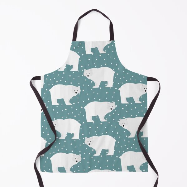 Item preview, Polar bears on blue designed and sold by reneesillus.
