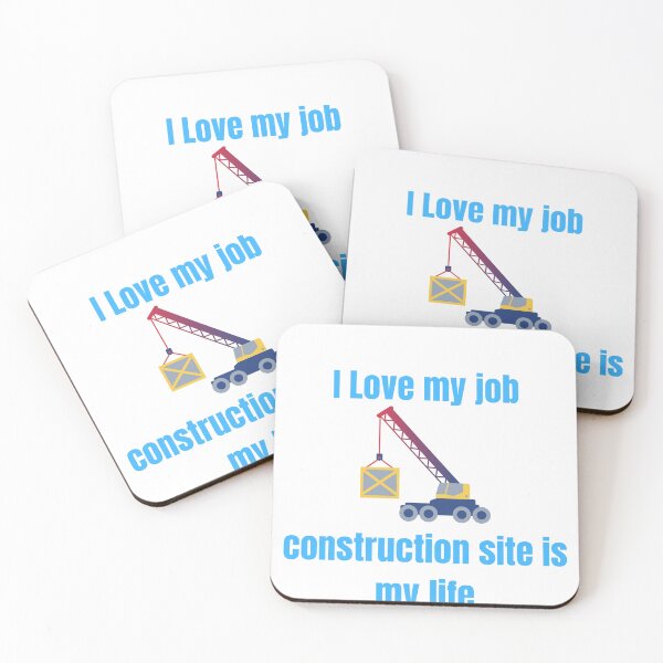 Aperçu de l'œuvre J'aime mon travail, le chantier c'est ma vie créée et vendue par TomDob.