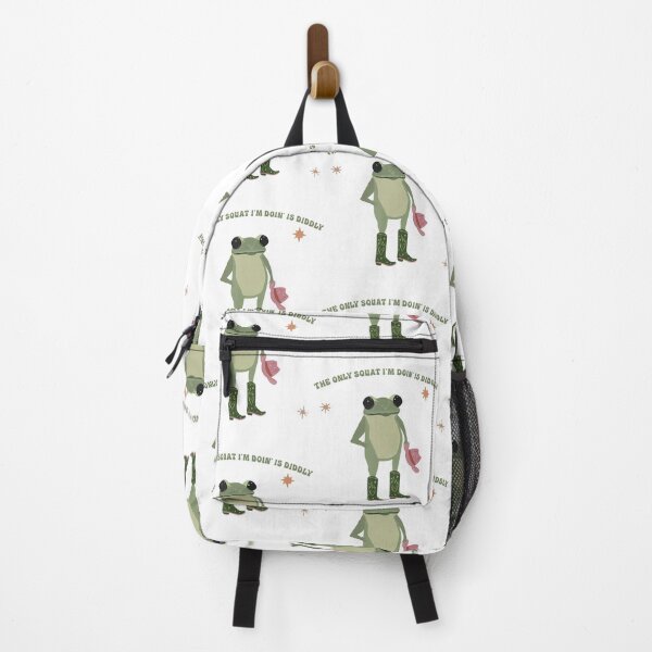 Item preview, The Only Squat I'm Doin' Is Diddly Funny Frog Apparel designed and sold by spirorinin.