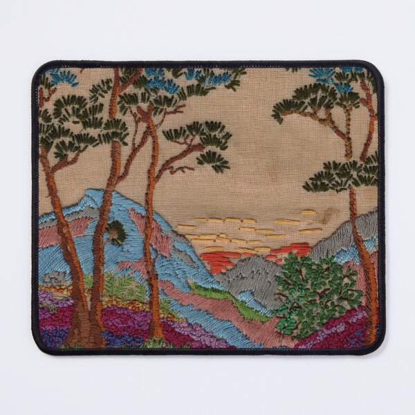 Item preview, Embroidery mountain scene designed and sold by designbywhacky.
