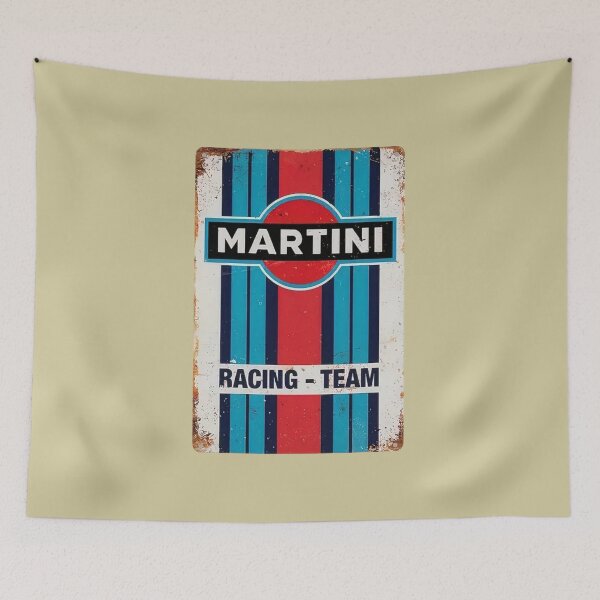 Item preview, Martini Racing Vintage Sign designed and sold by FutureTraveller.