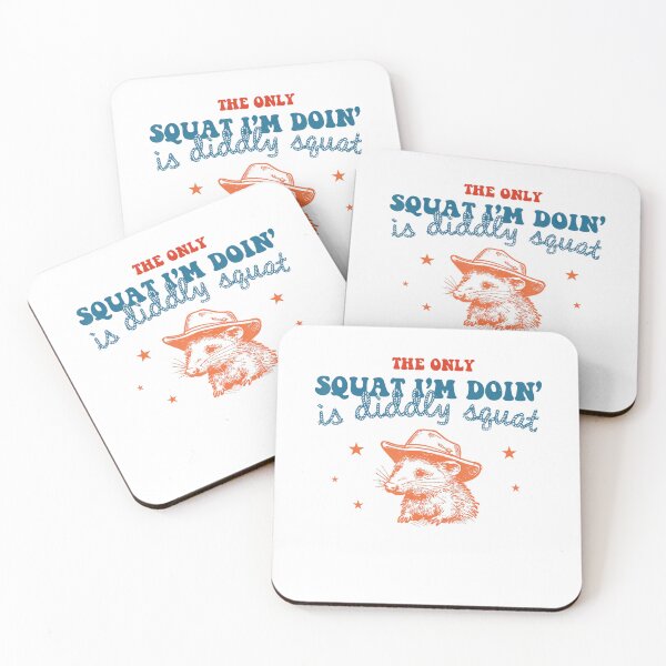 Item preview, The Only Squat I'm Doin' Is Diddly Squat designed and sold by spirorinin.