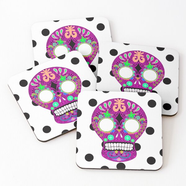 Item preview, Dia de los Muertos_purple designed and sold by NeonEye-Designs.