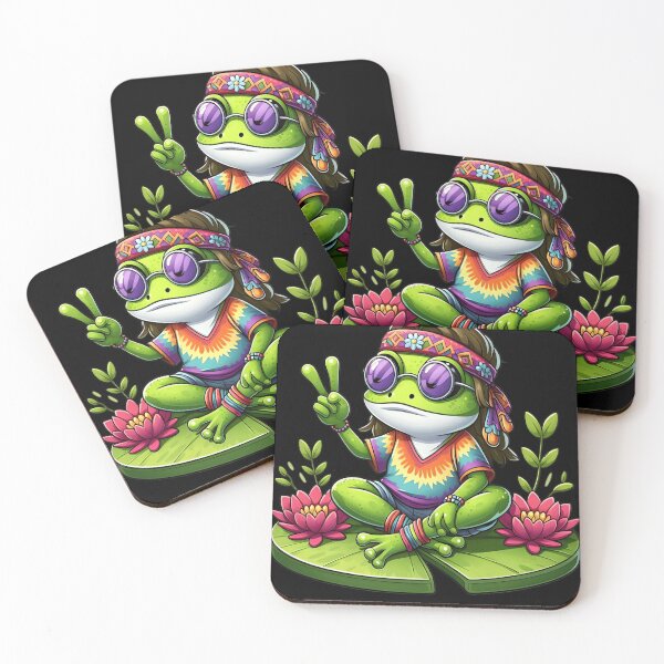 Item preview, Sweet Flowers Frog  designed and sold by GrowDrak.