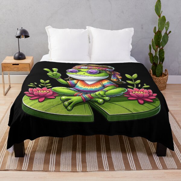 Item preview, Sweet Flowers Frog designed and sold by GrowDrak.