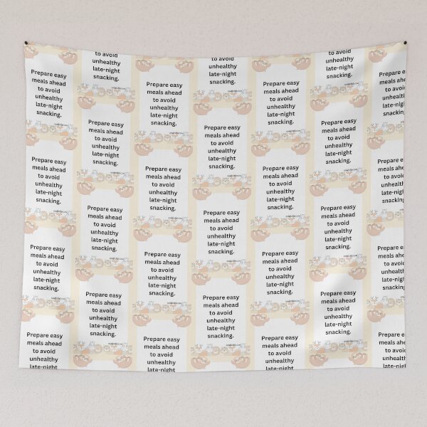 Item preview, Prepare easy meals ahead to avoid unhealthy late-night snacking. designed and sold by CUTESTUFFnow.