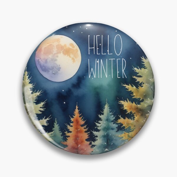 Item preview, Hello Winter designed and sold by perryartdesign.