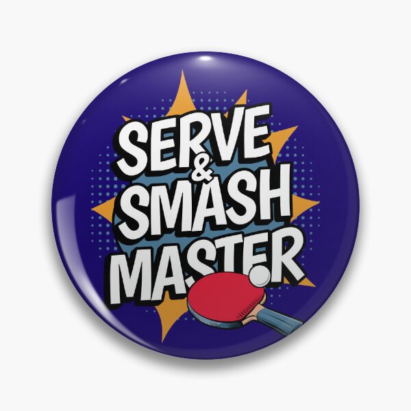 Item preview, Serve and Smash Master Table Tennis Ping Pong Design designed and sold by Infinitee8hirts.