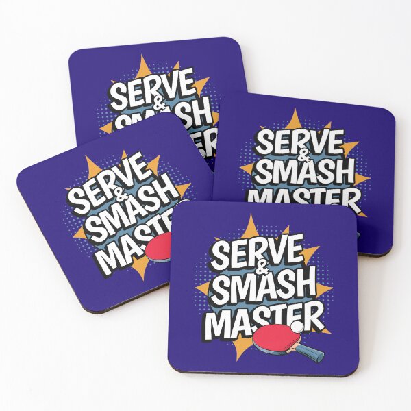 Item preview, Serve and Smash Master Table Tennis Ping Pong Design designed and sold by Infinitee8hirts.