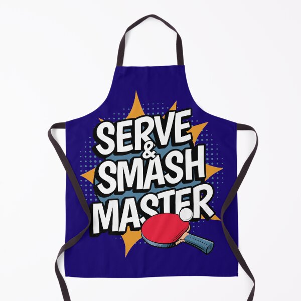 Item preview, Serve and Smash Master Table Tennis Ping Pong Design designed and sold by Infinitee8hirts.