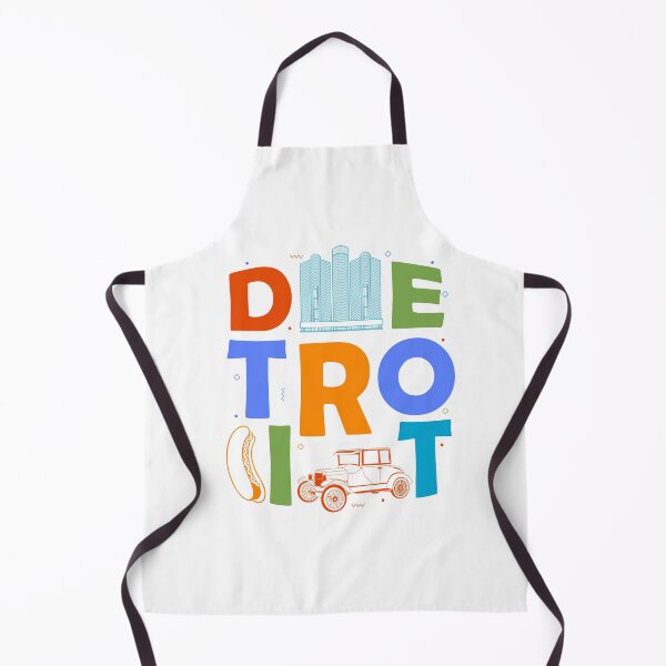 Item preview, Detroit Souvenir Men Michigan Skyline City Detroit designed and sold by DSWShirts.