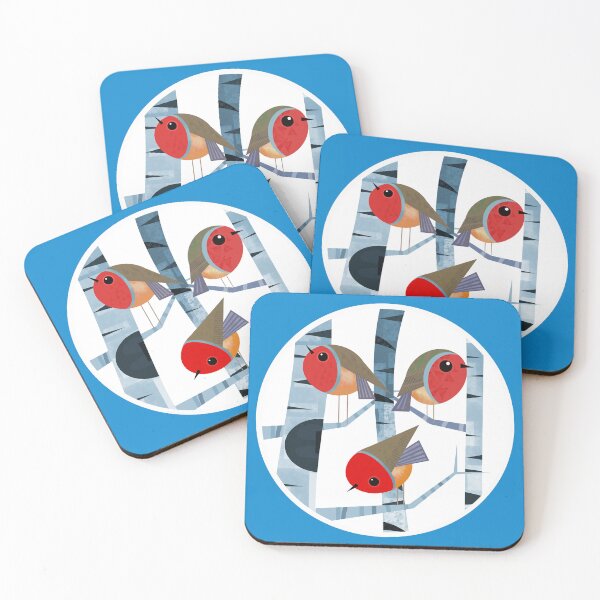 Item preview, Tres petirrojos designed and sold by Andrew Hitchen.