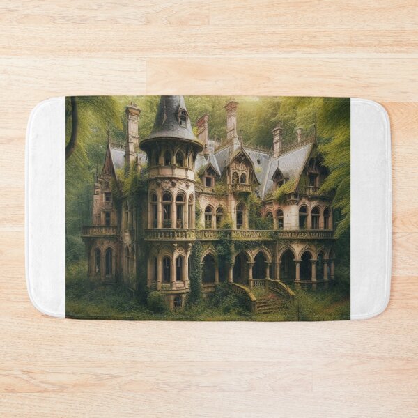 Item preview, Enchanted Abandoned Mansion in the Heart of the Forest designed and sold by Aqmean.