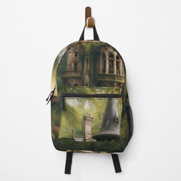 Item preview, Enchanted Abandoned Mansion in the Heart of the Forest designed and sold by Aqmean.