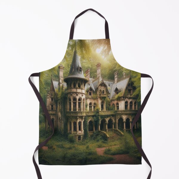 Item preview, Enchanted Abandoned Mansion in the Heart of the Forest designed and sold by Aqmean.
