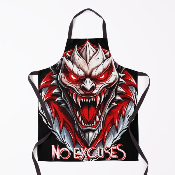 Item preview, No Excuses Werewolf: Fierce Grin and Fangs Artwork designed and sold by VikArtStudio.