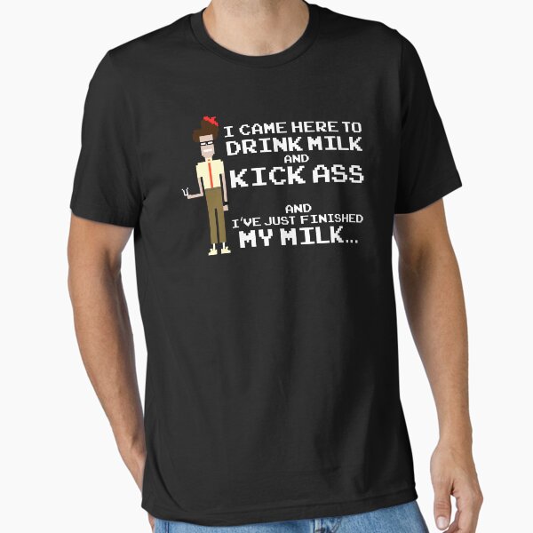 Item preview, Drink Milk, Kick Ass - Moss, The IT Crowd designed and sold by Nerd Shizzle.
