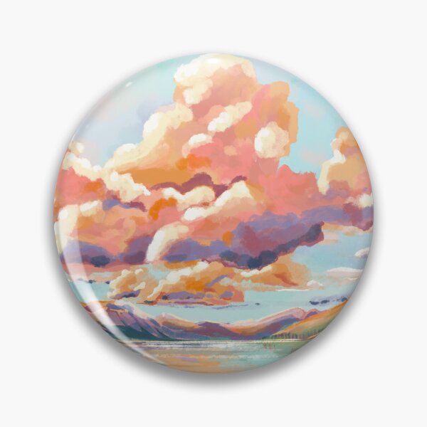 Item preview, Sunset View Illustration: Captivating Colors and Serene Landscapes designed and sold by Pandositive.