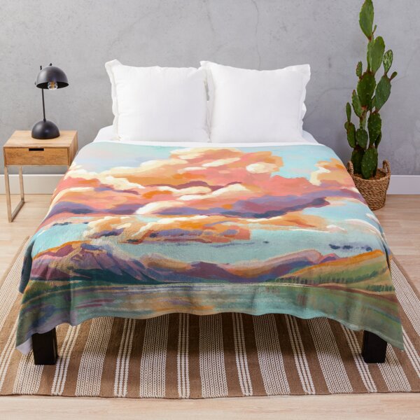 Item preview, Sunset View Illustration: Captivating Colors and Serene Landscapes designed and sold by Pandositive.