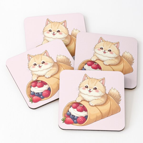 Item preview, Siberian Cat in a Whipped Cream Crepe designed and sold by WildlifeInc.