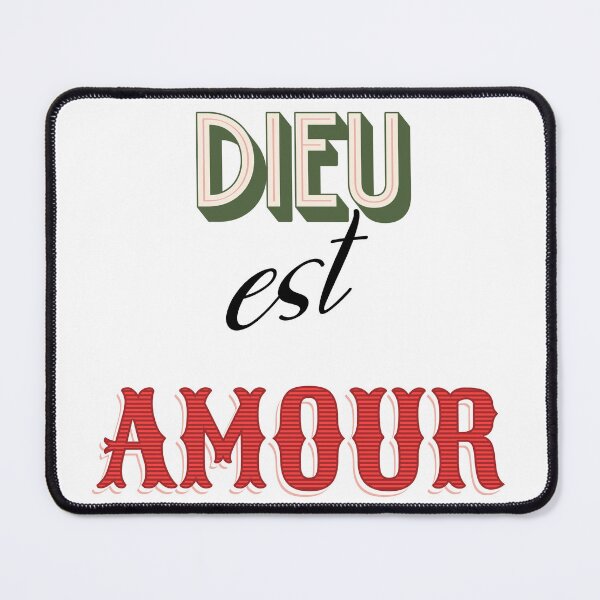 Item preview, God is love. French designed and sold by JonathanP514.