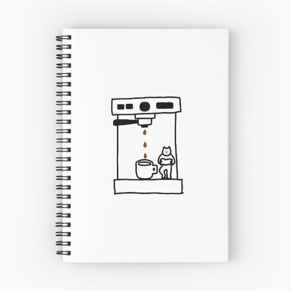 Item preview, coffee machine with a cat designed and sold by superbaechoo.