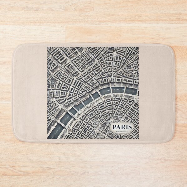Item preview, Paris || Top View Map || Painting designed and sold by AG-Product.