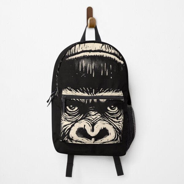 Item preview, Bold Gorilla Head - Unique FunnoShirt designed and sold by gittuska11.