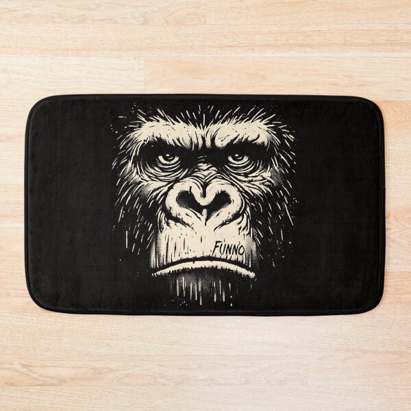Item preview, Bold Gorilla Head - Unique FunnoShirt designed and sold by gittuska11.