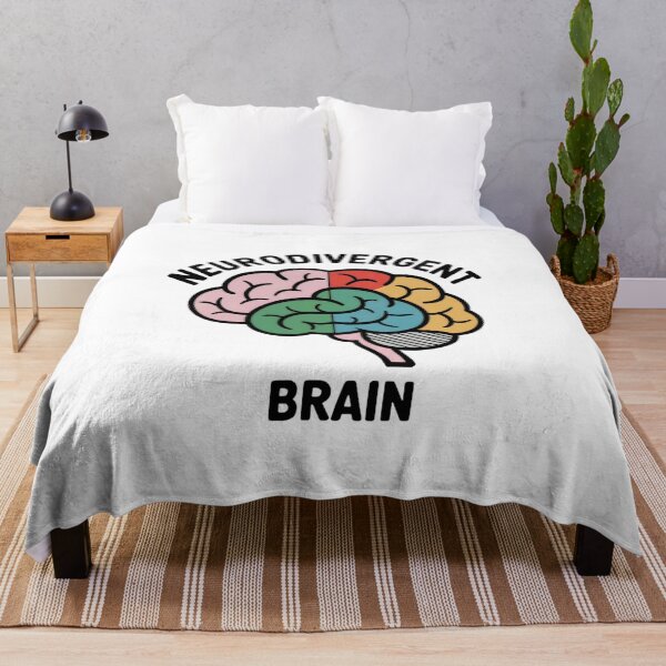 Artikelvorschau, Copy of Copy of Copy of Neurodivergent Brain Colorful Design, Creative Thinking, ADHD Mind, Decoration, Sticker entworfen und verkauft von WatermelonPink.
