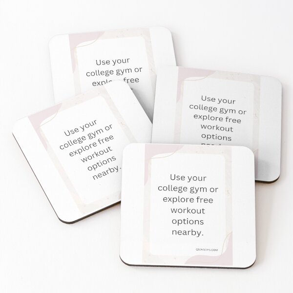 Item preview, Use your college gym or explore free workout options nearby. designed and sold by CUTESTUFFnow.