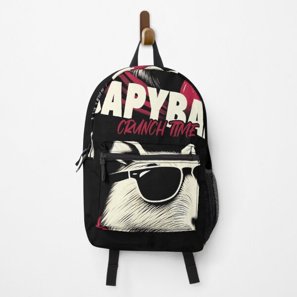 Item preview, Capybara Crunch Time - Cute Capybara Eating Apple Illustration designed and sold by gittuska11.