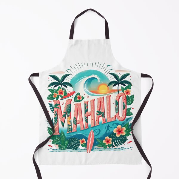 Item preview, Hawaiian Slang: Mahalo in Hawaiian Style designed and sold by maritas22.
