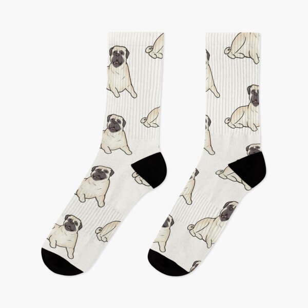 Item preview, Cute Bullmastiff illustration  designed and sold by Artofmayara.