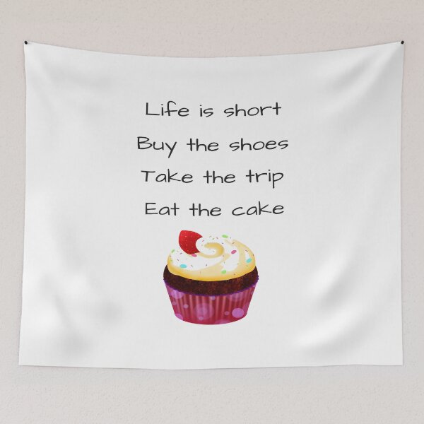 Item preview, Life is short designed and sold by Souperjumble.