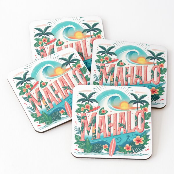 Item preview, Hawaiian Slang: Mahalo in Hawaiian Style designed and sold by maritas22.