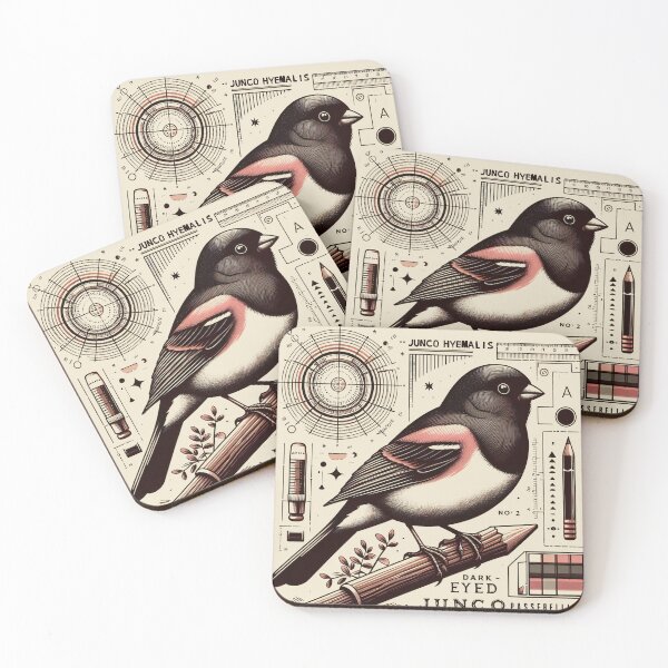 Item preview, Dark-Eyed Junco 2 designed and sold by theAVIARY7.