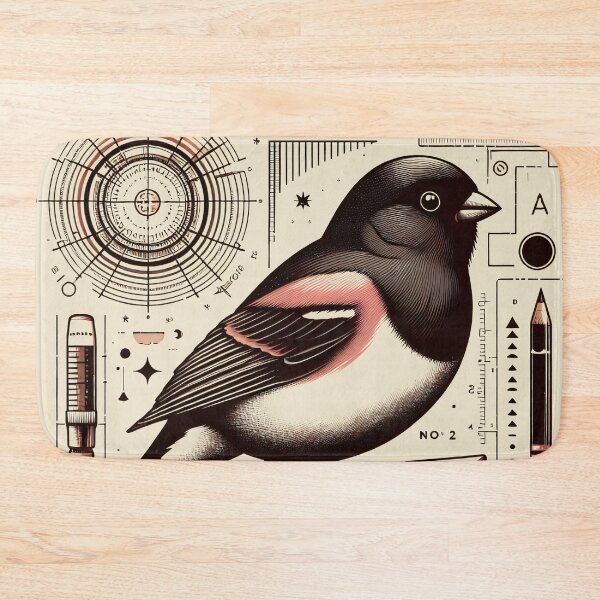 Item preview, Dark-Eyed Junco 2 designed and sold by theAVIARY7.