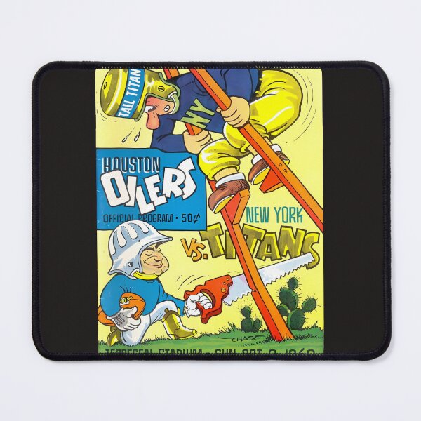 Item preview, retro oilers v titans designed and sold by Tekkerz.