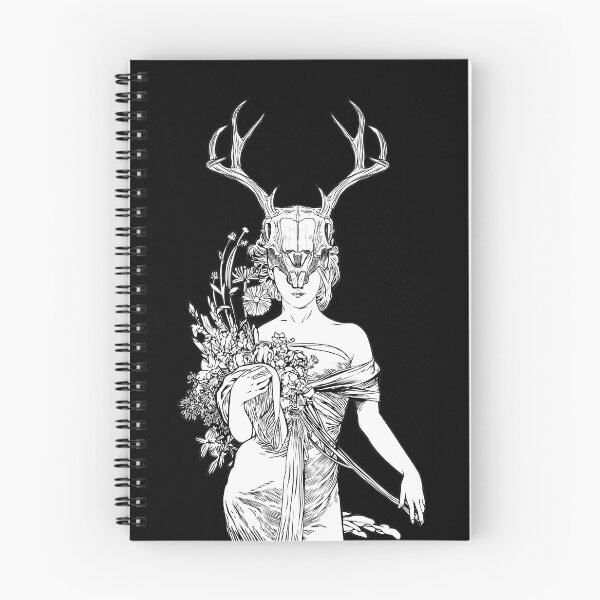 Item preview, Witch Sorceress Deer Skull designed and sold by thedangernoodle.