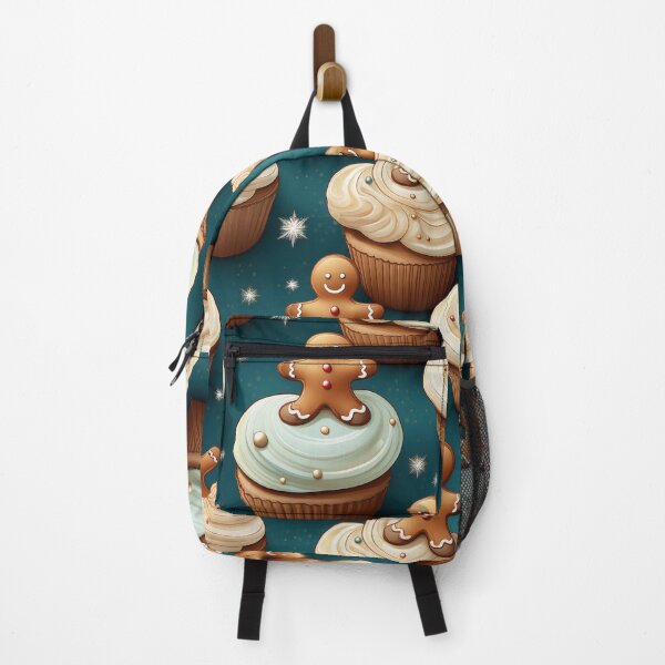Item preview, Gingerbread Bakery: A delicious pattern featuring cupcakes topped with gingerbread men designed and sold by Grang Art Artistic Designs.