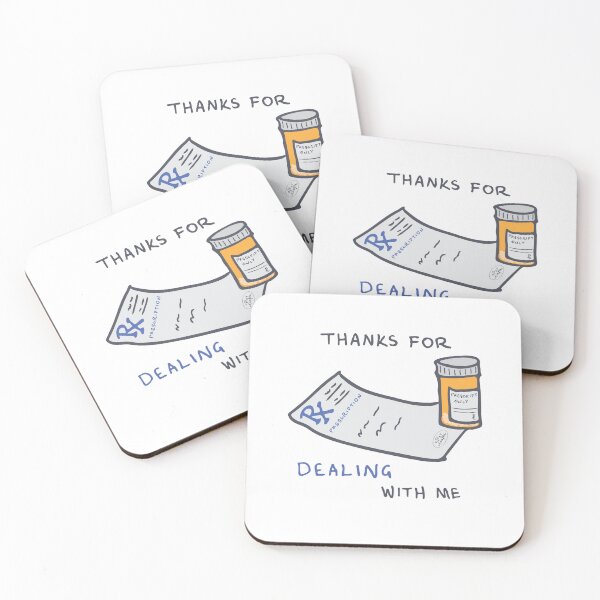 Item preview, Thanks for dealing with me - punny encouragements designed and sold by Pxycrafts.