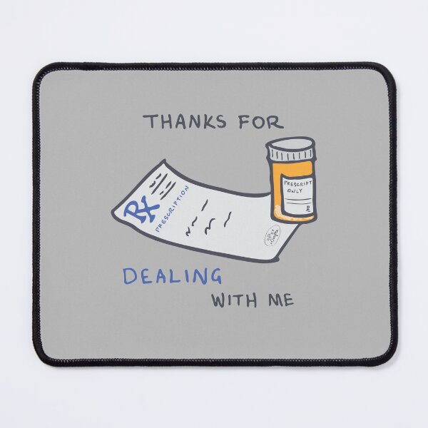 Item preview, Thanks for dealing with me - punny encouragements designed and sold by Pxycrafts.