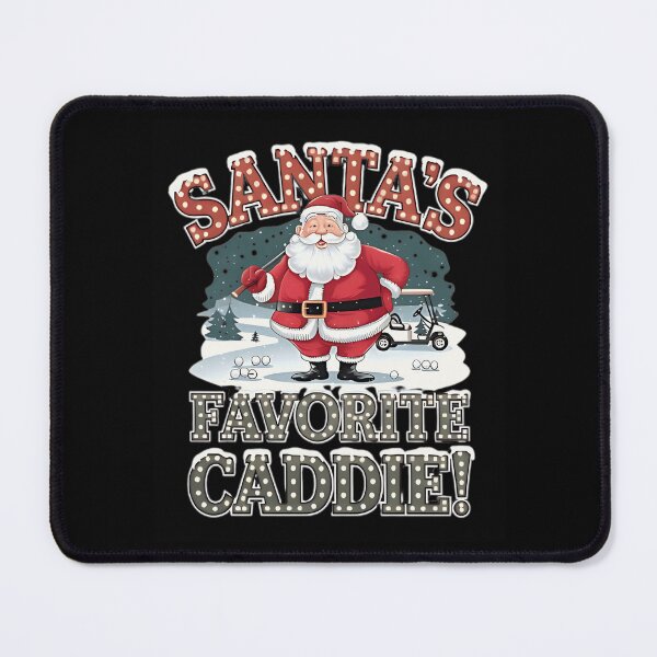 Item preview, Santa's Favorite Caddie ! Christmas Golf designed and sold by Hotshots Design.