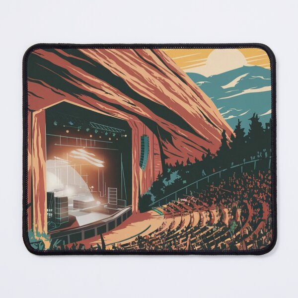 Item preview, Denver Vintage Travel Poster designed and sold by TravelerRat.