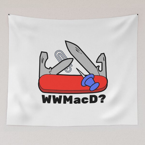 Item preview, WWMacD? designed and sold by AMERICANCHEEZ.