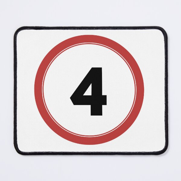 Item preview, Speed limit 4, happy 4 year anniversary designed and sold by Wolagno.
