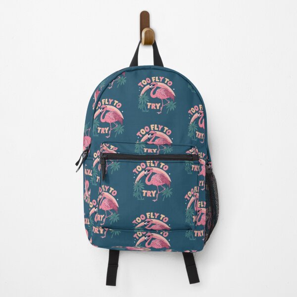 Item preview, Too Fly To Try Flamingo designed and sold by Lydyb-creations.