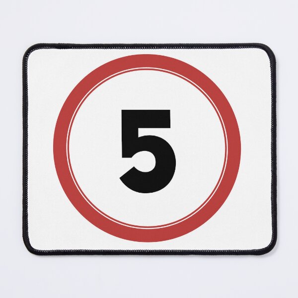 Item preview, Speed limit 5, happy 5 year anniversary designed and sold by Wolagno.