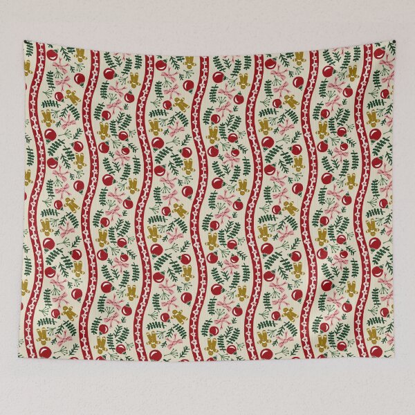 Item preview, Stripy gingerbread motif designed and sold by Amilia Korre.